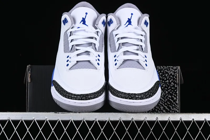 All categories Air Jordan Jordan series basketball shoes Air Jordan 3 pure original Air Jordan 3 "Racer Blue" AJ3 Joe 3 racing blue CT8532-145